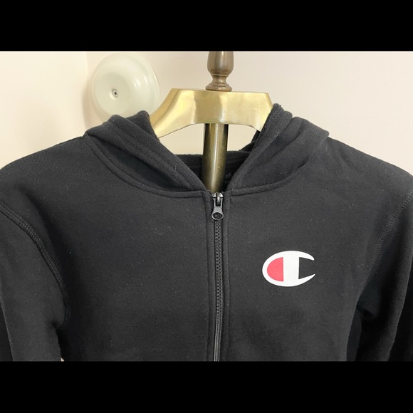 Awesome Champion hoodie zip up fleece lined sweatshirt! - Picture 2 of 8